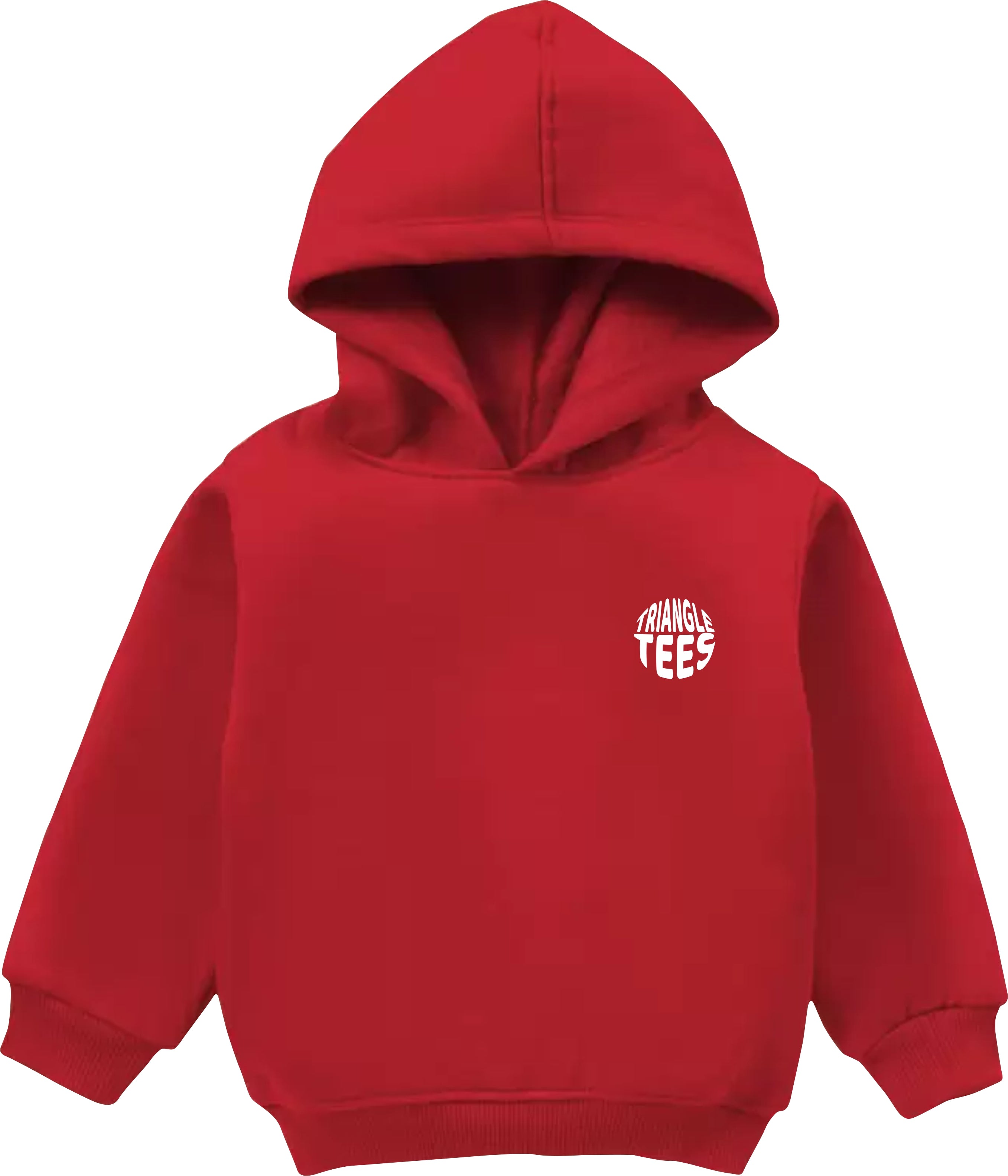 Triangletees Boys Girls Casual Red Sweatshirt